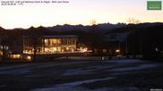 Archived webcam image showing Hanusel Hof in the Allgäu Region on 26 Feb 2026 at 06:56
