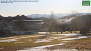 Archived webcam image showing Hanusel Hof in the Allgäu Region on 26 Feb 2026 at 08:56