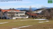 Archived webcam image showing Hanusel Hof in the Allgäu Region on 26 Feb 2026 at 14:56