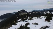 Archiviertes Webcam Bild: Hochries Bergstation - Blick nach Nordosten am 13.04.2026 um 08:18 Uhr