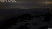 Archiviertes Webcam Bild: Hochries Bergstation - Blick nach Nordosten am 13.04.2026 um 00:21 Uhr