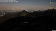 Archived webcam image showing Top Station Hochries - View to the northeast on 26 Jun 2026 at 00:30