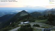 Archiviertes Webcam Bild: Hochries Bergstation - Blick nach Nordosten am 13.09.2026 um 07:46 Uhr