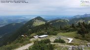 Archiviertes Webcam Bild: Hochries Bergstation - Blick nach Nordosten am 13.09.2026 um 14:46 Uhr
