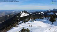 Archived webcam image showing Top Station Hochries - View to the northeast on 26 Feb 2026 at 10:56