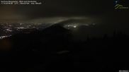 Archiviertes Webcam Bild: Hochries Bergstation - Blick nach Nordosten am 11.10.2026 um 00:11 Uhr