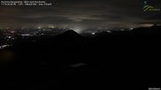 Archiviertes Webcam Bild: Hochries Bergstation - Blick nach Nordosten am 11.10.2026 um 02:11 Uhr