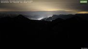 Archived webcam image showing Hochries - View to the south on 18 May 2026 at 02:01