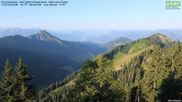 Archiviertes Webcam Bild: Hochrieshütte - DAV Sektion Rosenheim - Blick nach Süden am 12.07.2026 um 07:41 Uhr