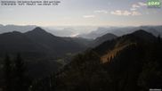 Archived webcam image showing Hochries - View to the south on 27 Aug 2026 at 00:22
