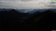 Archived webcam image showing Hochries - View to the south on 30 Aug 2026 at 04:39