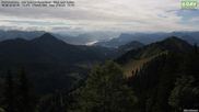 Archived webcam image showing Hochries - View to the south on 30 Aug 2026 at 02:39