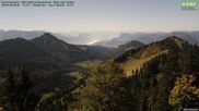 Archived webcam image showing Hochries - View to the south on 29 Sep 2026 at 00:25