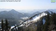 Archived webcam image showing Hochries - View to the south on 6 Mar 2026 at 12:03