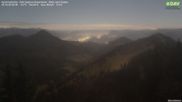 Archived webcam image showing Hochries - View to the south on 29 Oct 2026 at 04:38