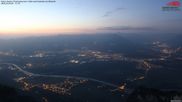Archiviertes Webcam Bild: Drehrestaurant Hoher Kasten - Blick ins Rheintal am 28.05.2026 um 04:39 Uhr