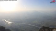 Archiviertes Webcam Bild: Drehrestaurant Hoher Kasten - Blick ins Rheintal am 28.05.2026 um 07:39 Uhr