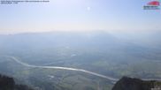 Archiviertes Webcam Bild: Drehrestaurant Hoher Kasten - Blick ins Rheintal am 28.05.2026 um 08:39 Uhr