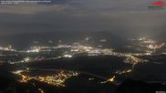 Archiviertes Webcam Bild: Drehrestaurant Hoher Kasten - Blick ins Rheintal am 28.05.2026 um 00:39 Uhr