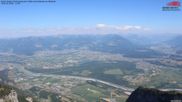 Archiviertes Webcam Bild: Drehrestaurant Hoher Kasten - Blick ins Rheintal am 12.07.2026 um 16:05 Uhr