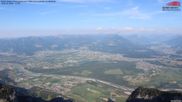 Archiviertes Webcam Bild: Drehrestaurant Hoher Kasten - Blick ins Rheintal am 12.07.2026 um 18:46 Uhr