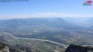 Archiviertes Webcam Bild: Drehrestaurant Hoher Kasten - Blick ins Rheintal am 12.07.2026 um 12:05 Uhr