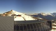 Archived webcam image showing Panorama from Männlichen mountain on 25 Apr 2026 at 08:09