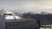 Archived webcam image showing Panorama from Männlichen mountain on 18 May 2026 at 07:35