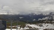 Archived webcam image showing Panorama from Männlichen mountain on 11 May 2026 at 14:37