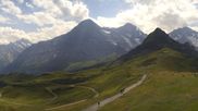 Archived webcam image showing Panorama from Männlichen mountain on 15 Aug 2026 at 12:47