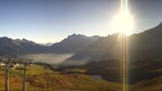 Archived webcam image showing Panorama from Männlichen mountain on 22 Sep 2026 at 08:46