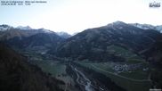Archived webcam image showing Kals am Großglockner - View to the Northeast on 23 Apr 2026 at 06:39