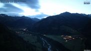 Archived webcam image showing Kals am Großglockner - View to the Northeast on 7 Jun 2026 at 04:16