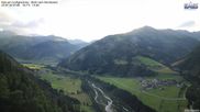 Archived webcam image showing Kals am Großglockner - View to the Northeast on 22 Jul 2026 at 07:04