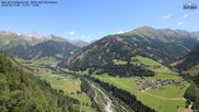 Archived webcam image showing Kals am Großglockner - View to the Northeast on 22 Jul 2026 at 12:04