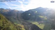 Archived webcam image showing Kals am Großglockner - View to the Northeast on 20 Sep 2026 at 08:18