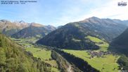 Archived webcam image showing Kals am Großglockner - View to the Northeast on 20 Sep 2026 at 10:18