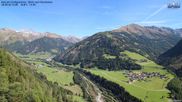 Archived webcam image showing Kals am Großglockner - View to the Northeast on 20 Sep 2026 at 12:18