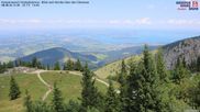 Archiviertes Webcam Bild: Kampenwand - Blick über den Chiemsee am 08.08.2026 um 12:37 Uhr
