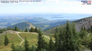 Archived webcam image showing Kampenwand - View to the Chiemsee on 19 Aug 2026 at 08:07