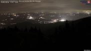 Archived webcam image showing Kampenwand - View to the Chiemsee on 19 Aug 2026 at 00:07