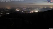 Archived webcam image showing Kampenwand - View to the Chiemsee on 11 Aug 2026 at 04:44