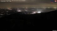 Archived webcam image showing Kampenwand - View to the Chiemsee on 11 Aug 2026 at 00:44