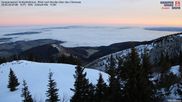 Archived webcam image showing Kampenwand - View to the Chiemsee on 26 Feb 2026 at 07:56