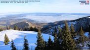 Archived webcam image showing Kampenwand - View to the Chiemsee on 26 Feb 2026 at 08:56