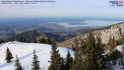 Archived webcam image showing Kampenwand - View to the Chiemsee on 26 Feb 2026 at 16:56
