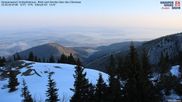 Archived webcam image showing Kampenwand - View to the Chiemsee on 22 Mar 2026 at 07:38