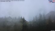 Archiviertes Webcam Bild: Kampenwand - Blick über den Chiemsee am 18.10.2026 um 08:47 Uhr