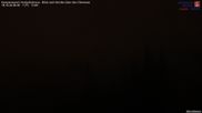 Archiviertes Webcam Bild: Kampenwand - Blick über den Chiemsee am 18.10.2026 um 00:47 Uhr
