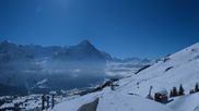 Archiviertes Webcam Bild: Grindelwald First: Mittelstation am 02.04.2026 um 02:40 Uhr